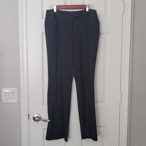 George London Fit Woman's Charcoal Gray Slacks - Size 12